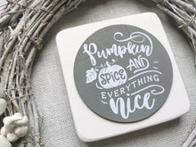 Load image into Gallery viewer, Wooden Autumn Sign