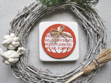 Load image into Gallery viewer, Wooden Autumn Sign