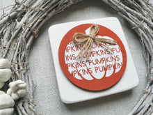 Load image into Gallery viewer, Wooden Autumn Sign