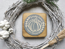 Load image into Gallery viewer, Wooden Autumn Sign