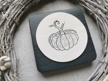 Load image into Gallery viewer, Wooden Autumn Sign