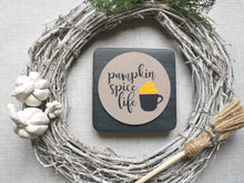 Load image into Gallery viewer, Wooden Autumn Sign