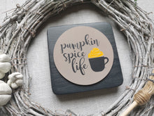 Load image into Gallery viewer, Wooden Autumn Sign