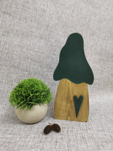 Load image into Gallery viewer, Tall Wooden Toadstool