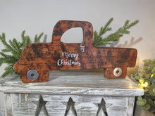 Load image into Gallery viewer, Wooden Christmas Delivery Truck