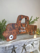 Load image into Gallery viewer, Wooden Christmas Delivery Truck