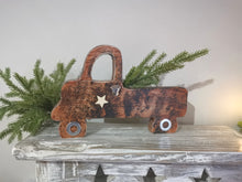 Load image into Gallery viewer, Small Wooden Christmas Delivery Truck