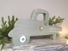 Load image into Gallery viewer, Wooden Christmas Delivery Truck