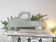 Load image into Gallery viewer, Wooden Christmas Delivery Truck