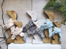 Load image into Gallery viewer, Wooden Ducks, spring decor, Tiered tray accessories