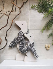 Load image into Gallery viewer, Wooden Ducks, spring decor, Tiered tray accessories