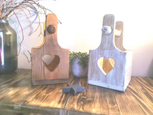 Load image into Gallery viewer, Toilet roll holder, quirky loo roll, wooden rack, bathroom accessories