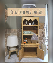 Load image into Gallery viewer, Mini Welsh Dresser display unit
