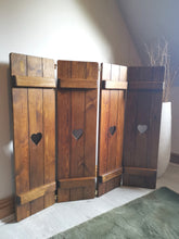 Load image into Gallery viewer, Joined Freestanding Shutter Panels - 85cm height
