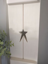 Load image into Gallery viewer, Wooden Shutters, rustic home decor, star decor, heart decor, handmade wooden panels,
