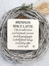 Load image into Gallery viewer, Square Autumn Pumpkin Spice Sign
