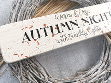 Load image into Gallery viewer, Autumn Wooden Sign
