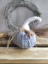 Load image into Gallery viewer, Knitted Pumpkins with long stalks
