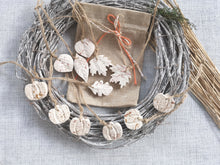 Load image into Gallery viewer, Set of 12 Autumn Hanging decorations
