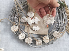 Load image into Gallery viewer, Set of 12 Autumn Hanging decorations
