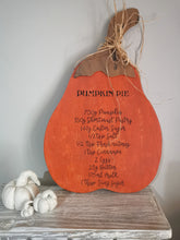 Load image into Gallery viewer, XL Pumpkin with Pumpkin Pie Recipe
