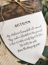 Load image into Gallery viewer, Wooden Acorns, 3d decor, Autumn styling, hanging Acorns
