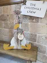 Load image into Gallery viewer, The Christmas Crew, wooden duck, can be personalised
