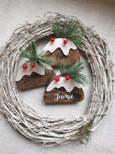 Load image into Gallery viewer, Personalised Christmas pudding decoration
