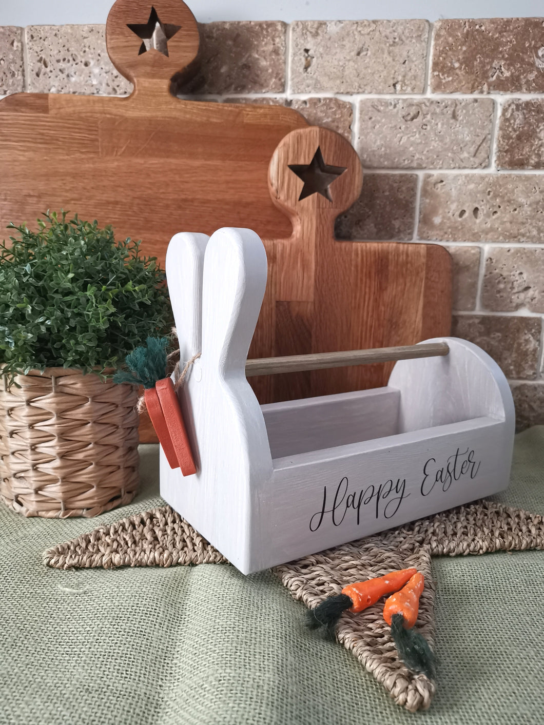 Wooden Easter Trug - can be personalised