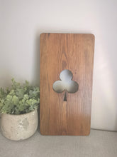 Load image into Gallery viewer, Wooden panels with playing card designs
