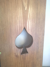 Load image into Gallery viewer, Wooden panels with playing card designs
