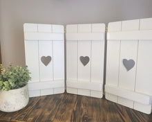 Load image into Gallery viewer, Joined Wooden Shutter Panels - 44.5cm height
