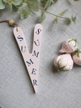 Load image into Gallery viewer, Long Wooden heart
