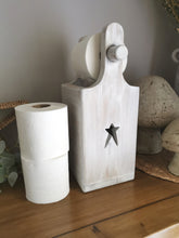 Load image into Gallery viewer, Toilet Roll Holder - takes 3 rolls
