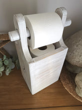 Load image into Gallery viewer, Toilet Roll Holder - takes 3 rolls
