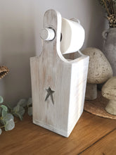 Load image into Gallery viewer, Toilet Roll Holder - takes 3 rolls
