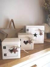 Load image into Gallery viewer, Wooden storage cubes
