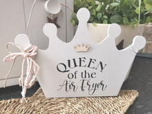 Load image into Gallery viewer, Wooden Crown, hanging sign
