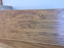 Load image into Gallery viewer, Re-purposed Wine Crates. Storage box
