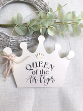 Load image into Gallery viewer, Wooden Crown, hanging sign
