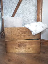 Load image into Gallery viewer, Re-purposed Wine Crates. Storage box
