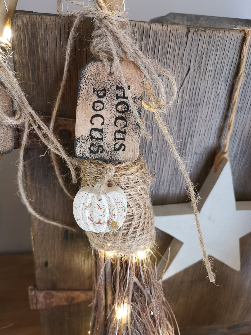 Light up witches broomstick