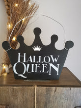 Load image into Gallery viewer, Hallowqueen wooden crown
