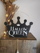Load image into Gallery viewer, Hallowqueen wooden crown
