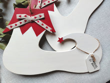 Load image into Gallery viewer, Pair Large hanging Elf Shoes
