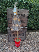 Load image into Gallery viewer, Light up Rustic Christmas Trees
