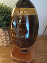 Load image into Gallery viewer, Unique Rugby Ball Lamp
