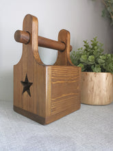 Load image into Gallery viewer, Toilet roll holder, Chunky Star,quirky loo roll holder
