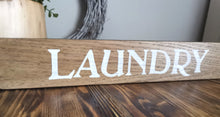 Load image into Gallery viewer, Wooden Sign - Laundry
