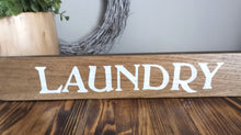 Load image into Gallery viewer, Wooden Sign - Laundry
